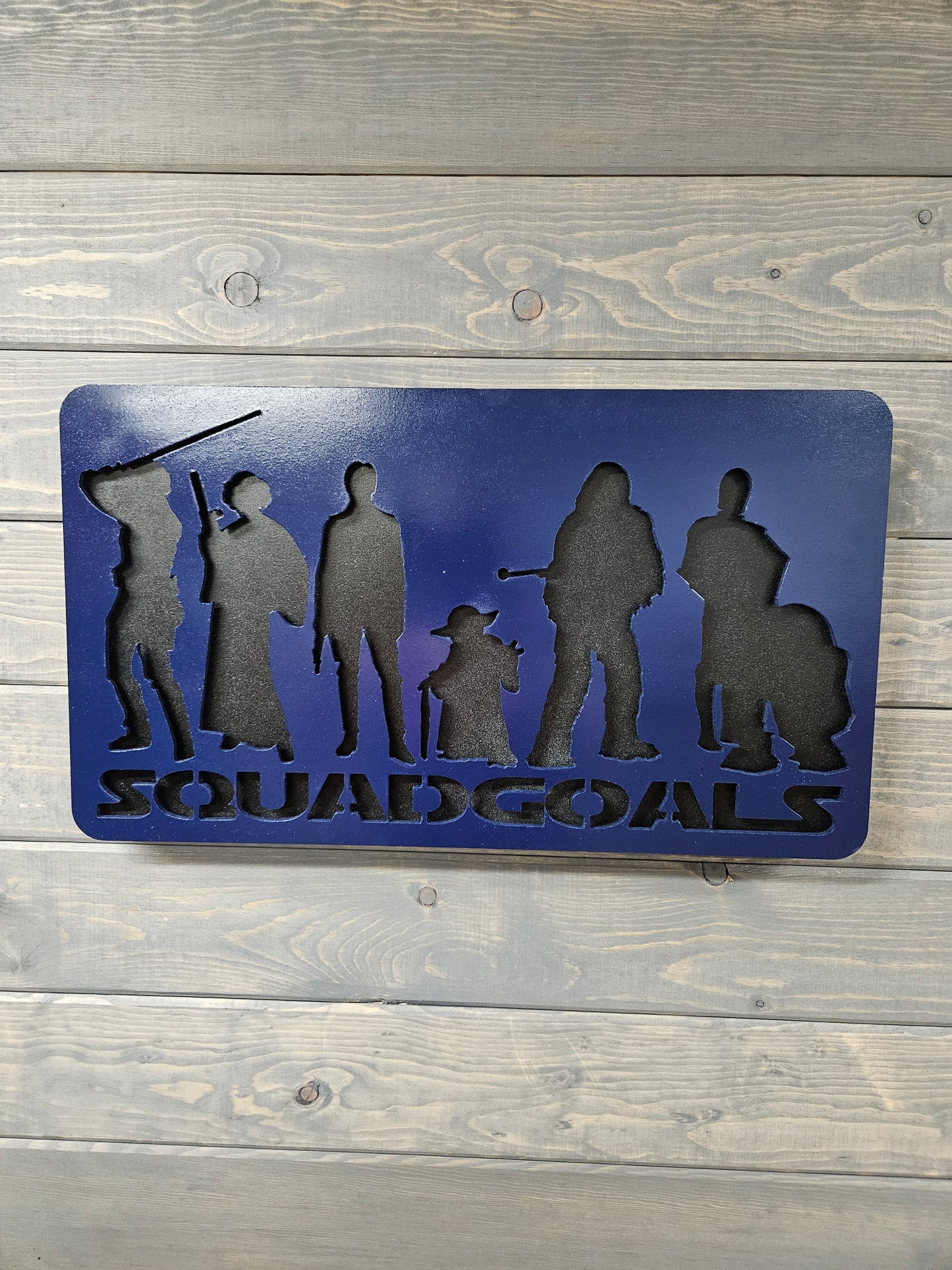 Galaxy Squad Goals - 13" x 23"