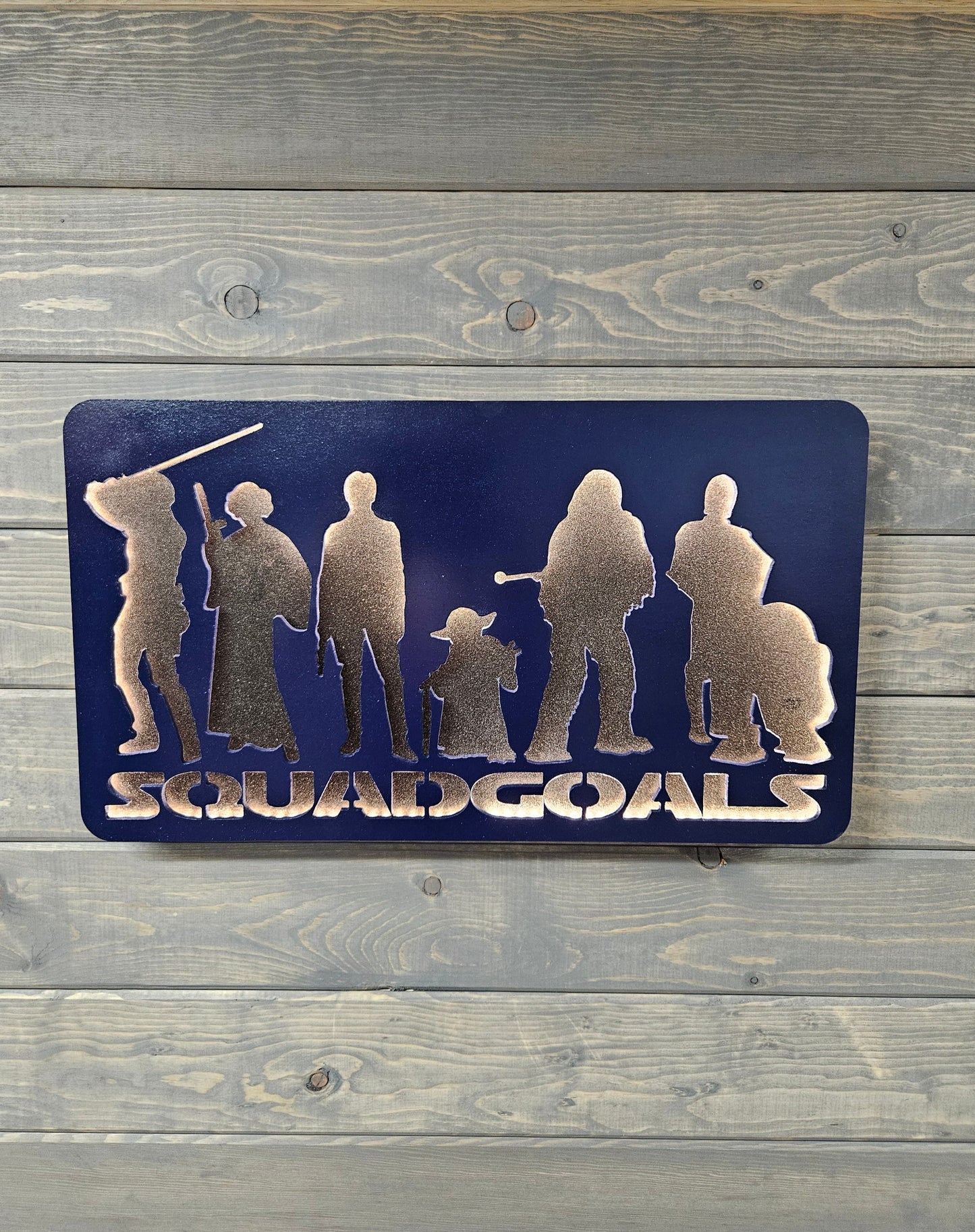 Galaxy Squad Goals - 13" x 23"