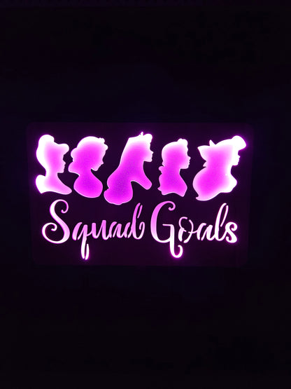 Princess Squad Goals - 15" x 23"